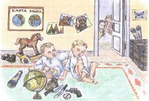 Иллюстрация к произведению Чехова мальчики