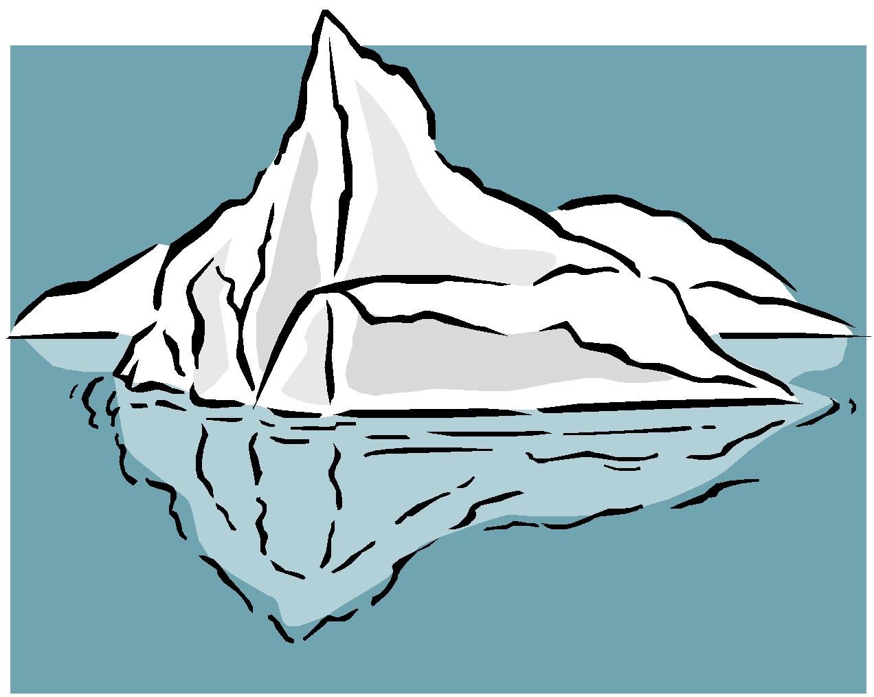 Айсберг нарисованный