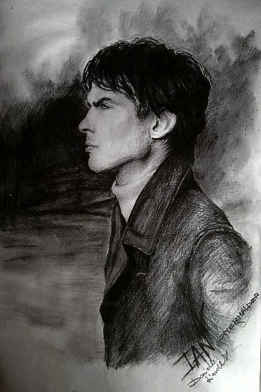 Йен Сомерхолдер арт