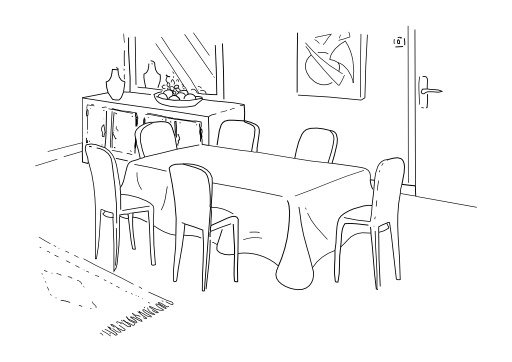 Раскраски для столовой