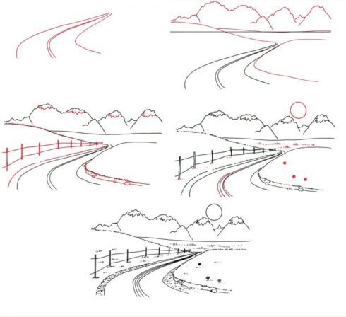 Рельсы раскраска для детей