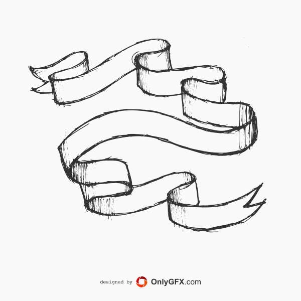 Ленточка раскраска