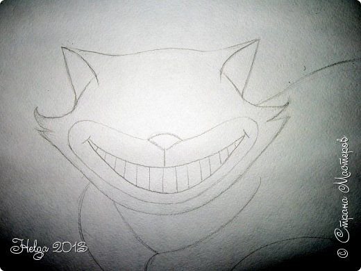 Чеширский кот поэтапно