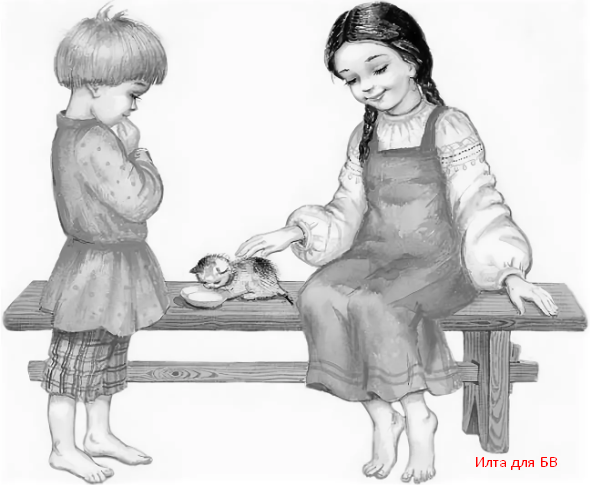 Л Н толстой котенок