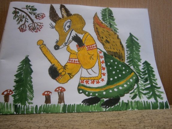 Картинка избы для сказки Лисичка со скалочкой