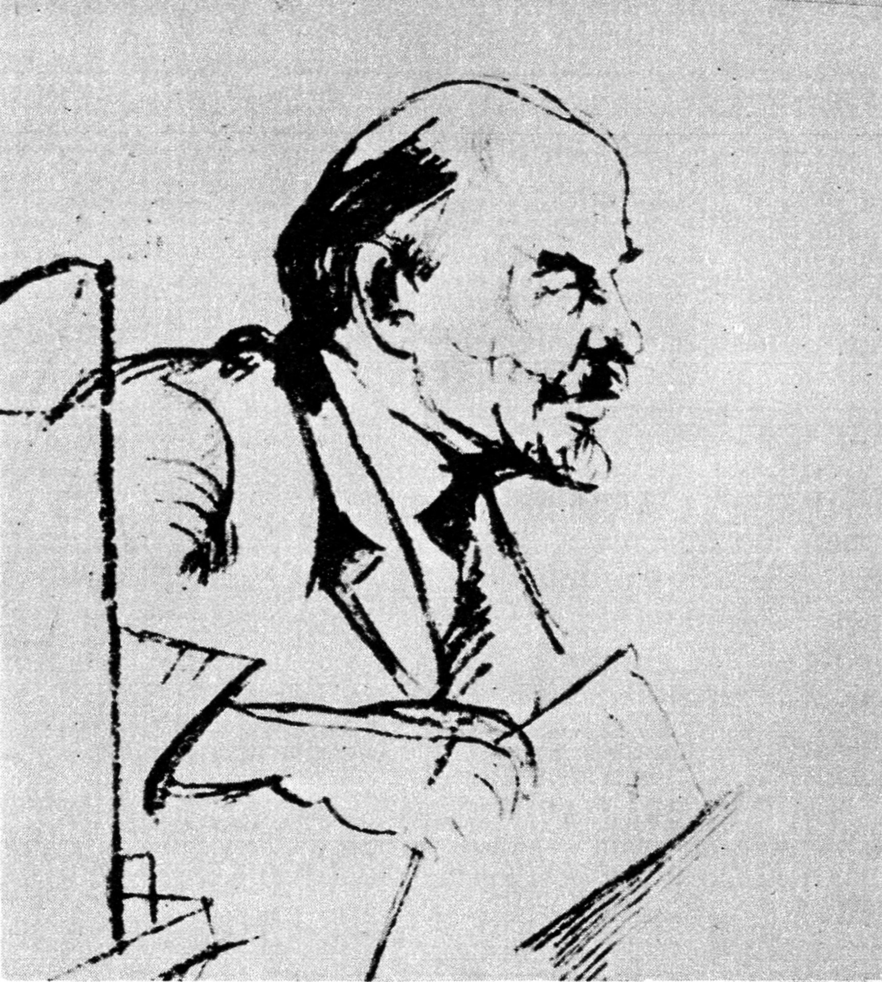Альтман портрет Ленина