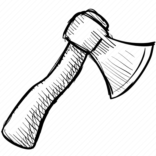 Топор тату эскиз