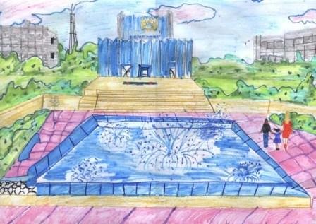 Курск рисунки детей мой город Курск