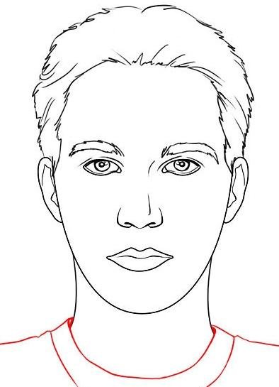 Криштиану Роналду срисовать