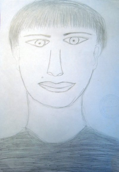 Лицо человека рисунок