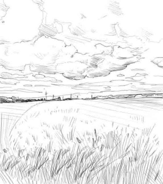 Рисунок на тему лето