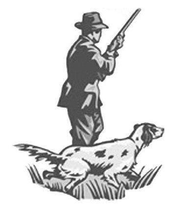 Охотник раскраска