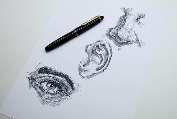 Рисунки серым карандашом легкие