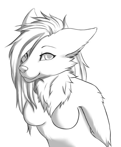 Фурри для срисовки