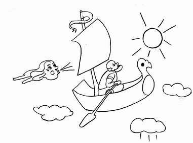 Водяной рисунок карандашом