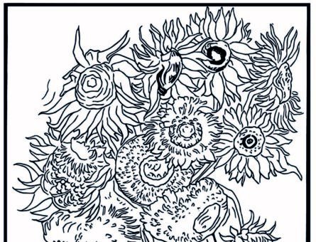 Мастер класс Ван Гог Подсолнухи