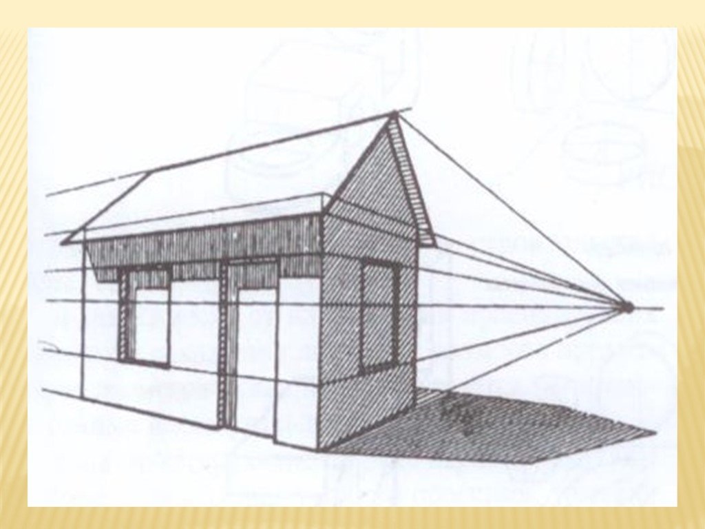 Дом в перспективе рисунок карандашом угловой (48 фото) » Рисунки длясрисовки и не только