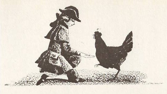 Раскраска к сказке черная курица или подземные жители