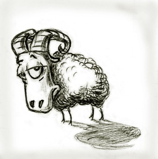 Баран Непомнящий иллюстрации
