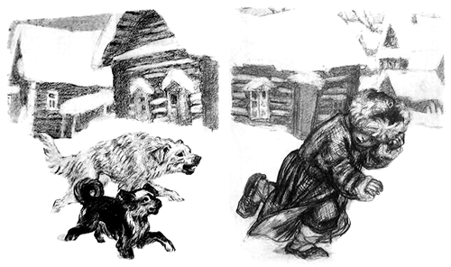 Филиппок рисунки для срисовывания