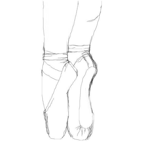 Ноги для рисования легко