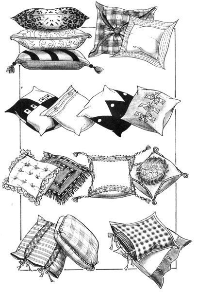 Подушка рисунок