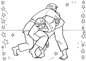 Джиу джитсу вектор