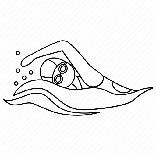 Плавание рисунок