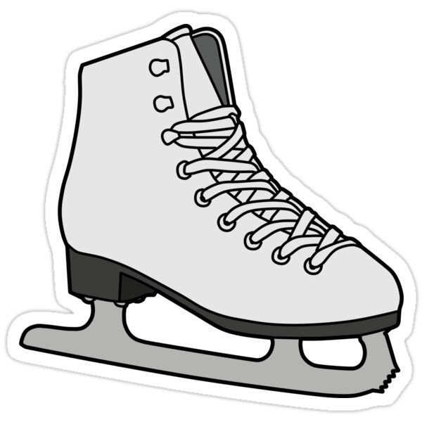 Коньки карандашом