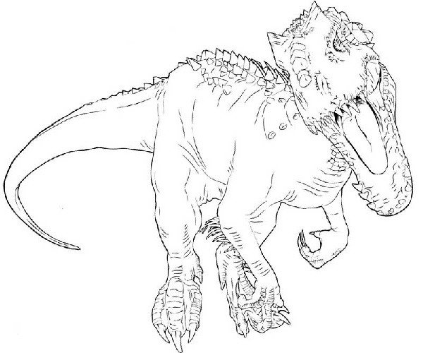 Рисунки динозавров для срисовки