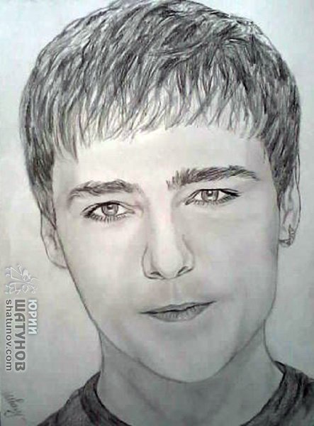 Портрет Юрия Шатунова