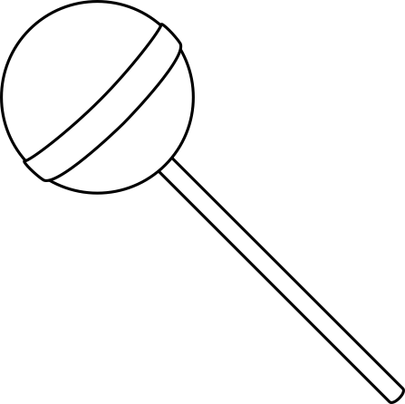 Чупа Чупс для раскрашивания