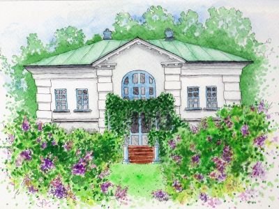 Рисунки Ясная Поляна Толстого