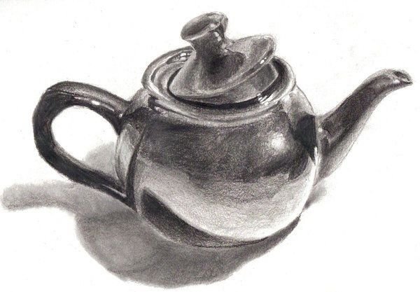 Чайник в графике