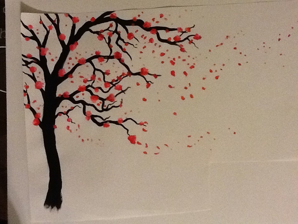 Как нарисовать дерево сакуры. Сакура рисунок. Дерево Сакура карандашом. Сакура рисунок карандашом. Сакура дерево рисунок карандашом.