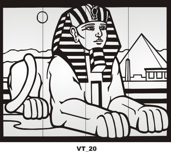 Сфинкс Египет рисунок