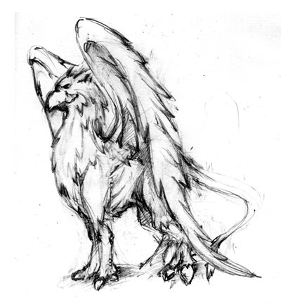 Крутые рисунки Грифон
