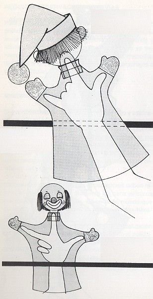 Эскиз куклы Марионетки