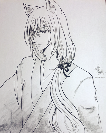 Томоэ рисунок для срисовки