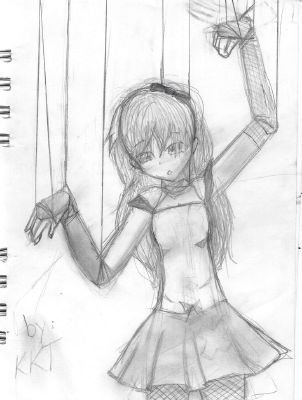 Эскиз куклы Марионетки для начинающих