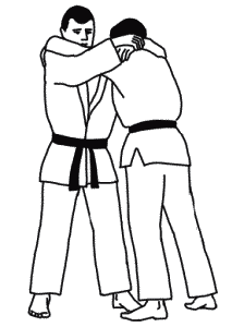 Дзюдо стойка