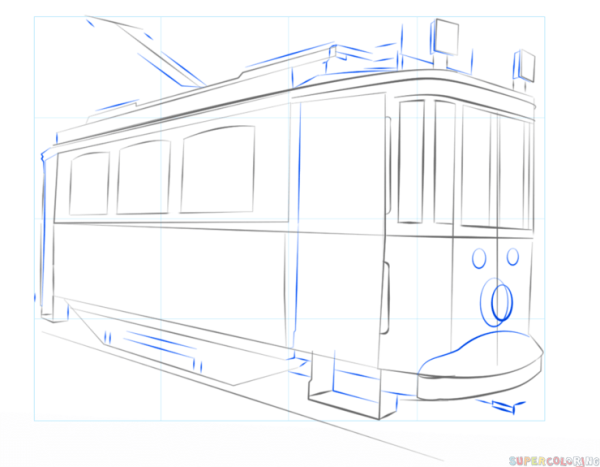 Старый трамвай