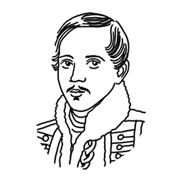 Гоголь портрет в профиль