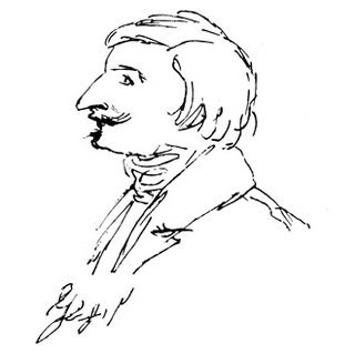 Гоголь Николай Васильевич шарж