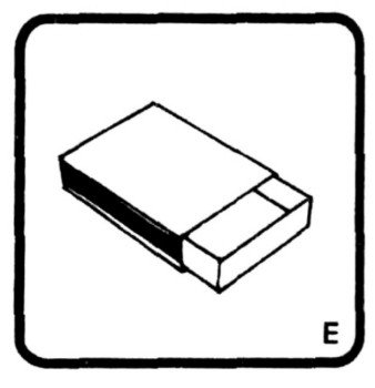 Спичечный коробок в линейной перспективе