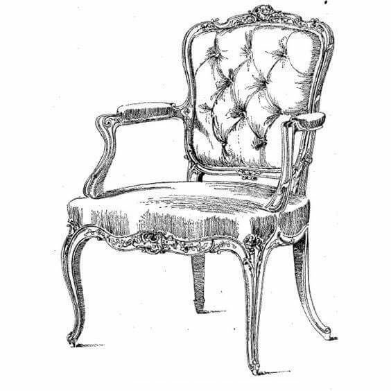 Рисование с детьми мебель