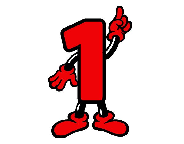 Цифры в виде человечков