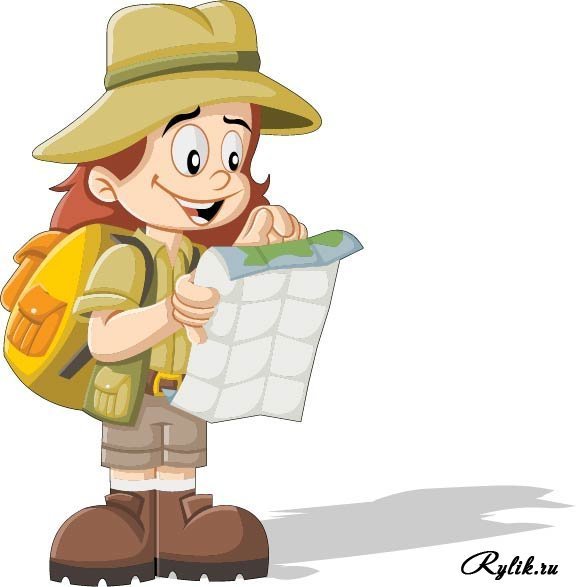 Путешественник мультяшный