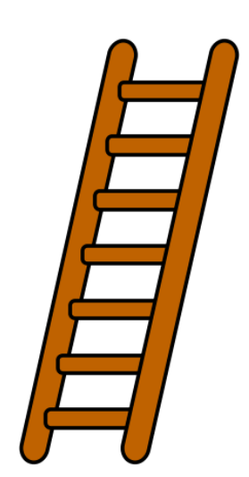 Лесенка без фона