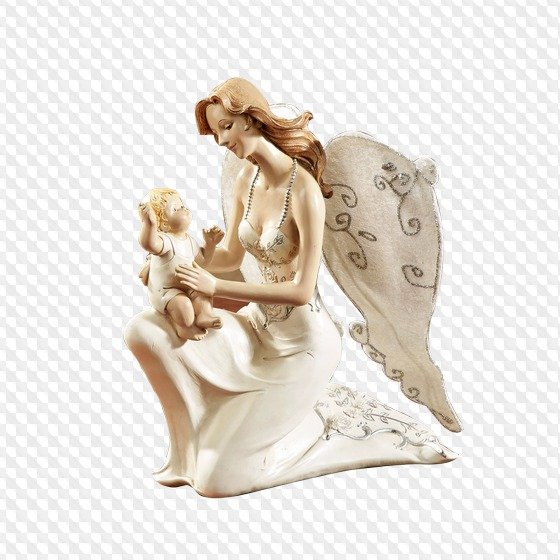 Статуэтка на прозрачном фоне